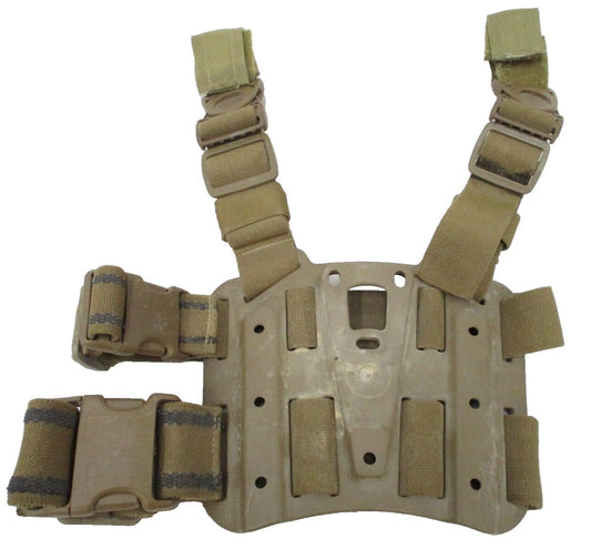 BlackHawk Serpa Tactical Drop Leg Holster Platform Coyote Tan Thigh Rig STRIKE