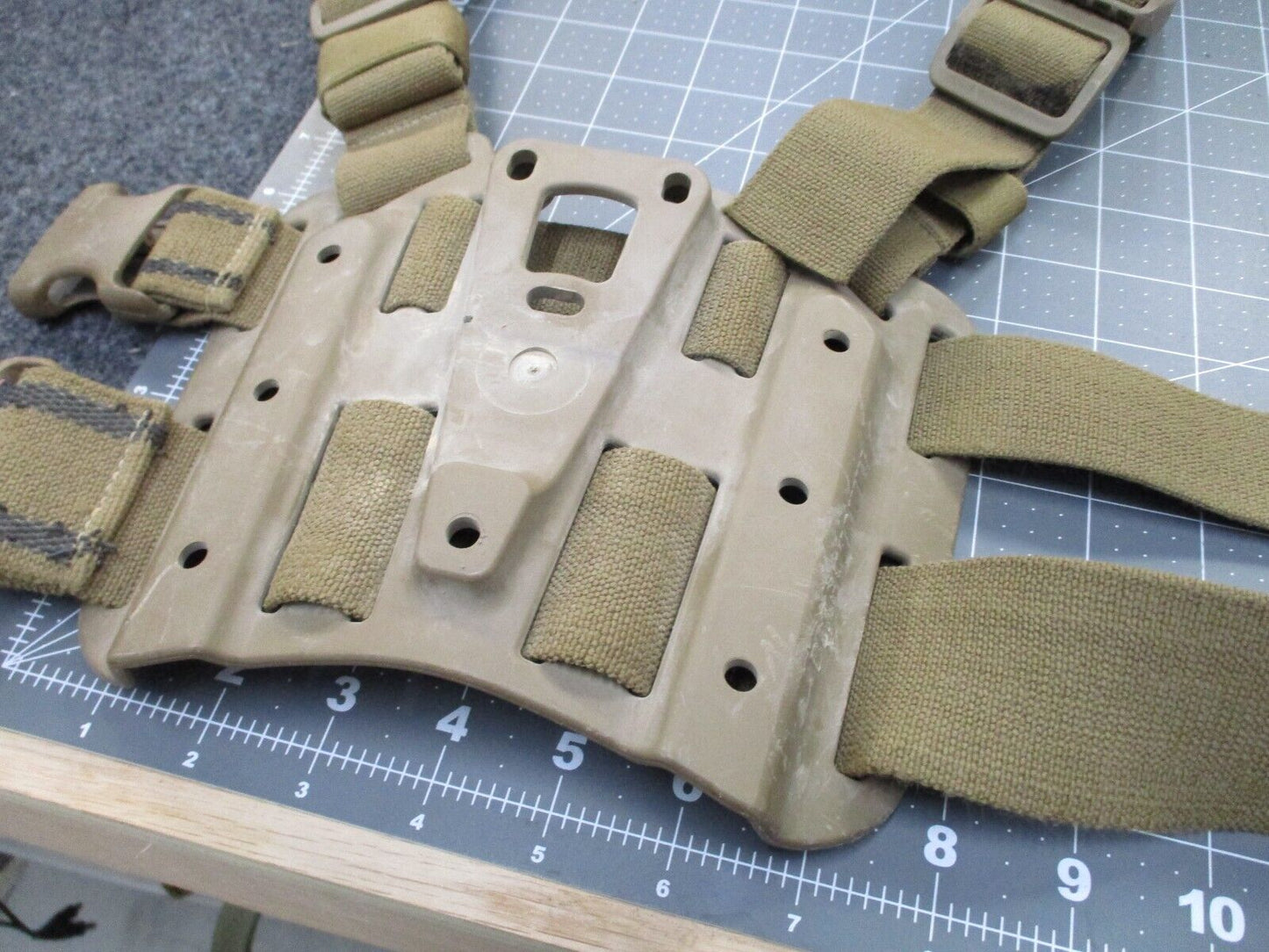BlackHawk Serpa Tactical Drop Leg Holster Platform Coyote Tan Thigh Rig STRIKE