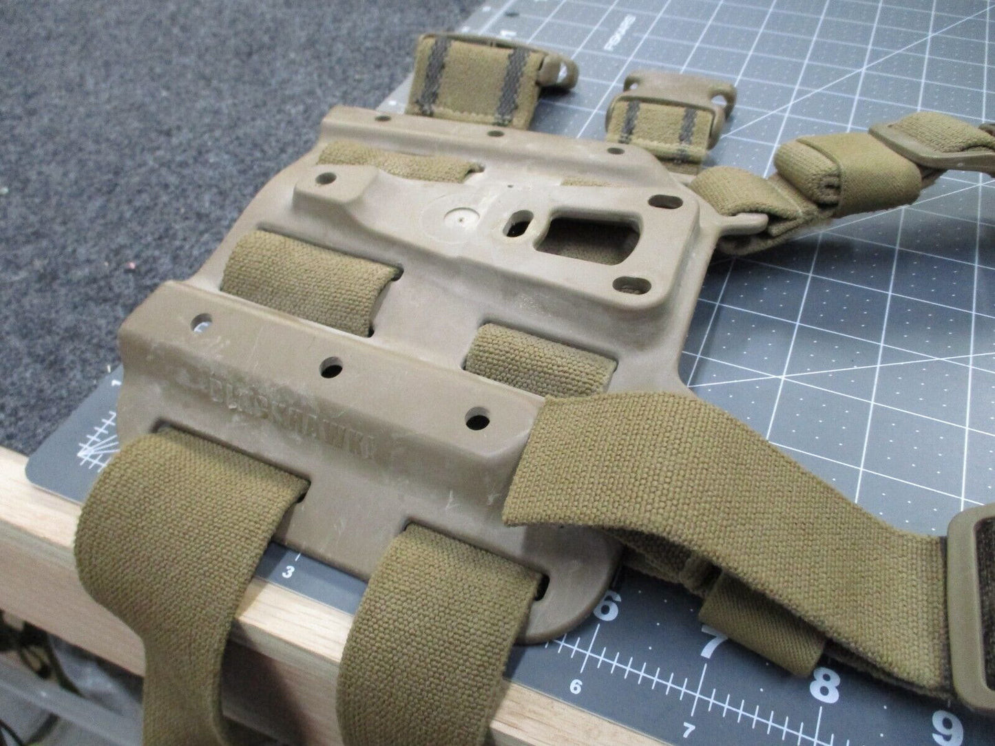 BlackHawk Serpa Tactical Drop Leg Holster Platform Coyote Tan Thigh Rig STRIKE