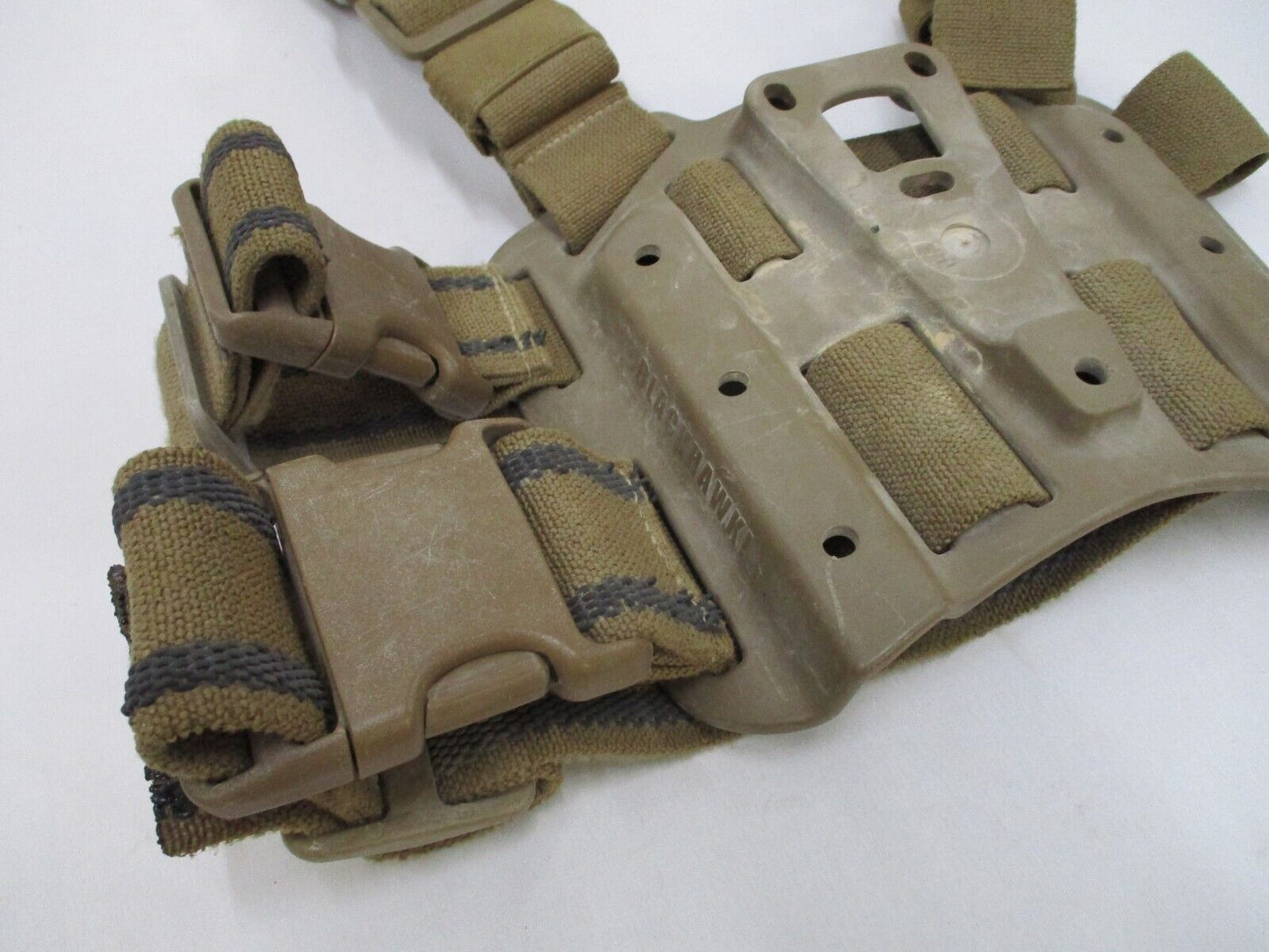 BlackHawk Serpa Tactical Drop Leg Holster Platform Coyote Tan Thigh Rig STRIKE