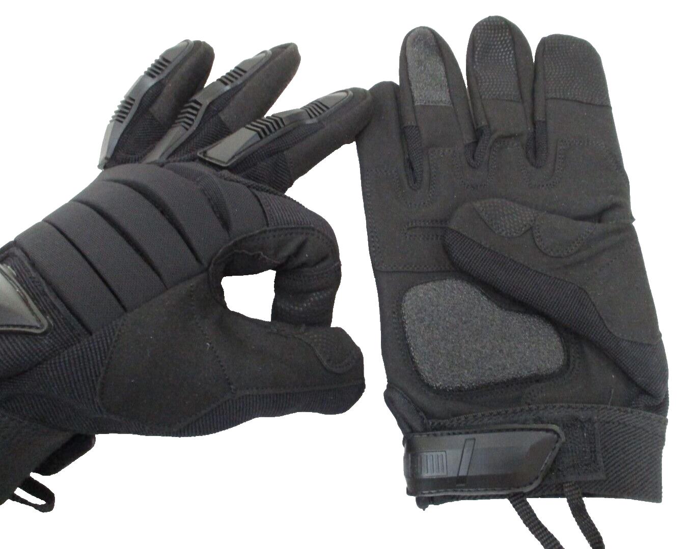 US MILITARY ANTI-STATIC IMPACT WORK GLOVE X-LARGE TACTICAL GLOVES PADDED BLACK