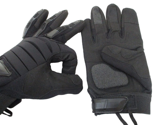 US MILITARY ANTI-STATIC IMPACT WORK GLOVE X-LARGE TACTICAL GLOVES PADDED BLACK