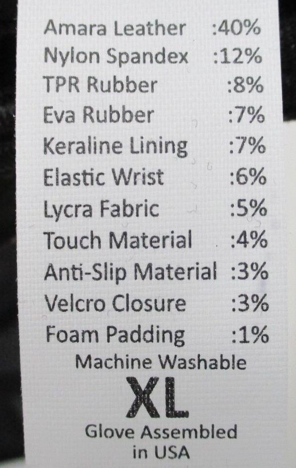 US MILITARY ANTI-STATIC IMPACT WORK GLOVE X-LARGE TACTICAL GLOVES PADDED BLACK