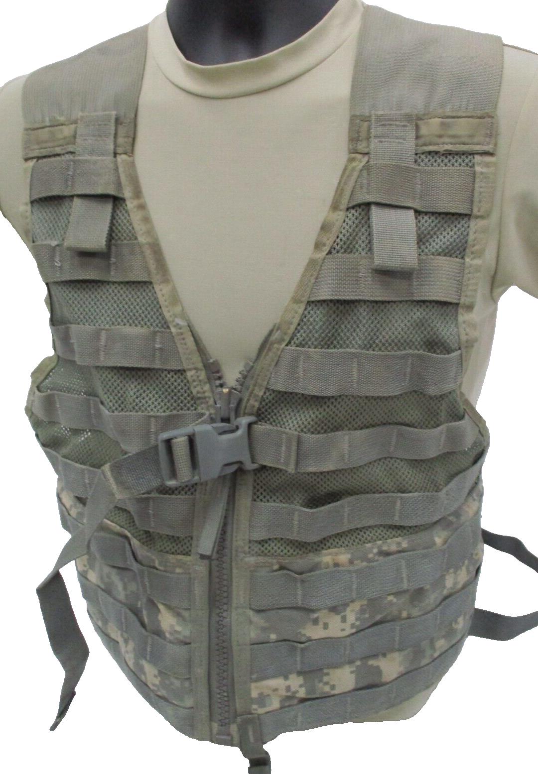 US ARMY MOLLE VEST FLC FIGHTING LOAD CARRIER BEARING EQUIPMENT DIGITAL TACTICAL
