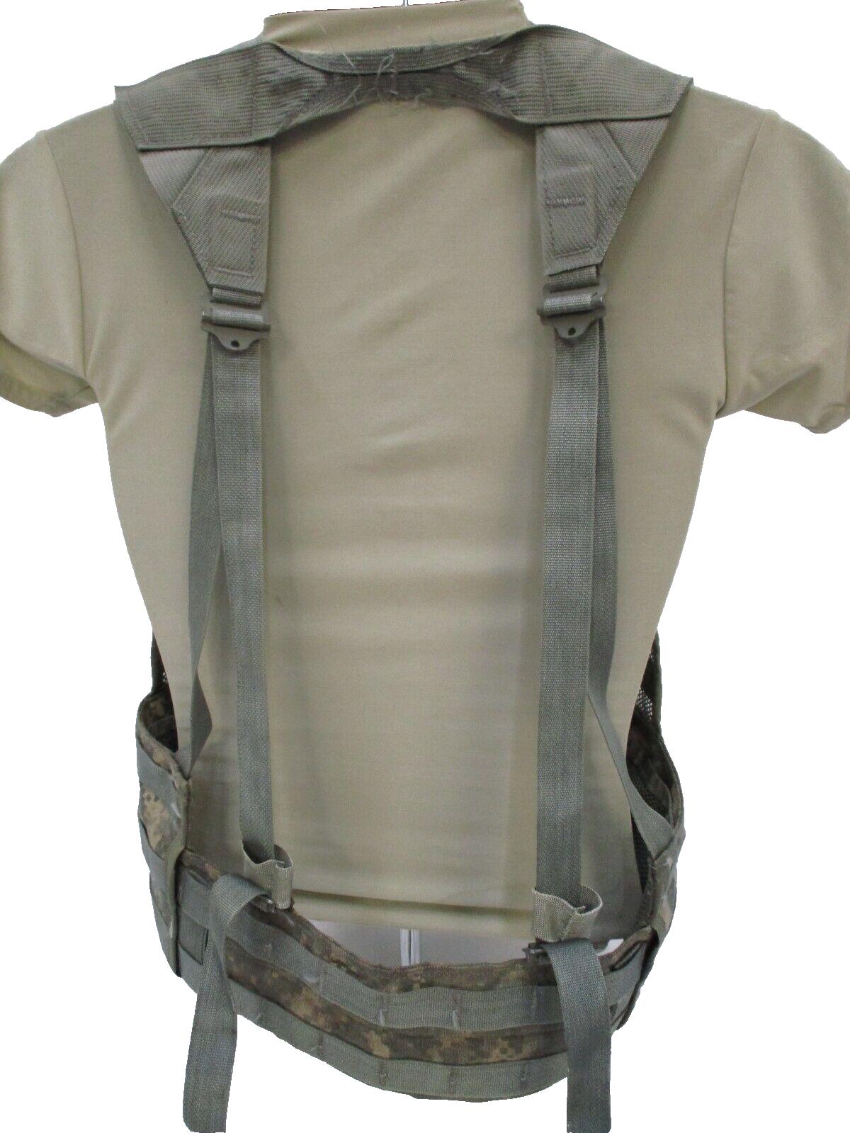 US ARMY MOLLE VEST FLC FIGHTING LOAD CARRIER BEARING EQUIPMENT DIGITAL TACTICAL