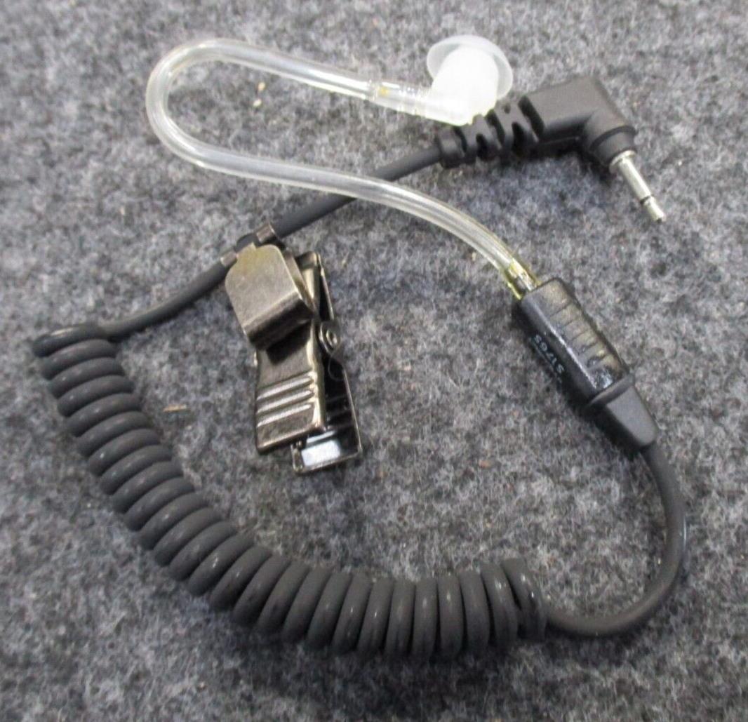 REMOTE SPEAKER MIC Impact PRSMA-AT7-SH-2.5L 2.5mm Straight Tube Listen Only Ear - Centex Military Gear
