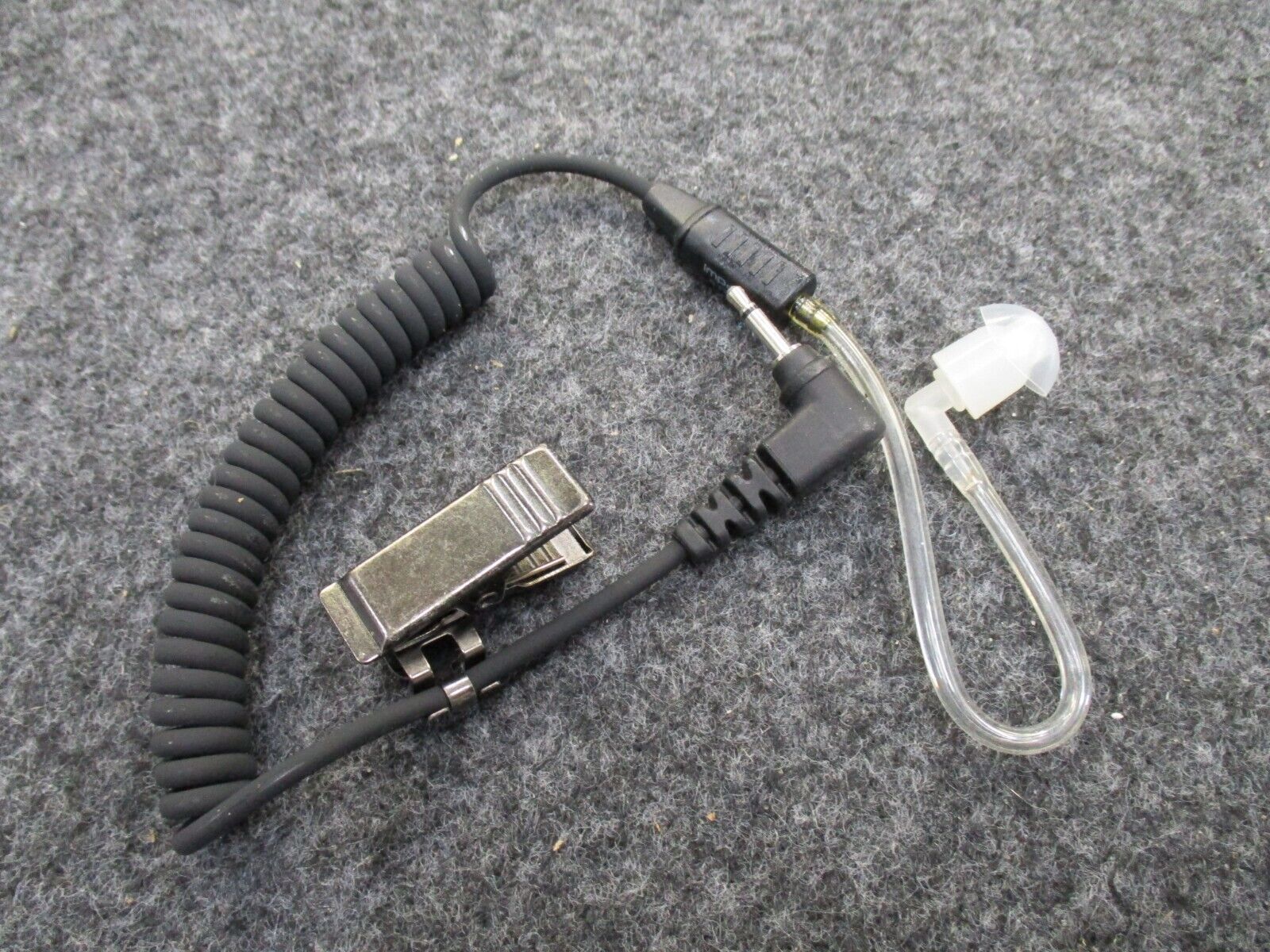 REMOTE SPEAKER MIC Impact PRSMA-AT7-SH-2.5L 2.5mm Straight Tube Listen Only Ear - Centex Military Gear