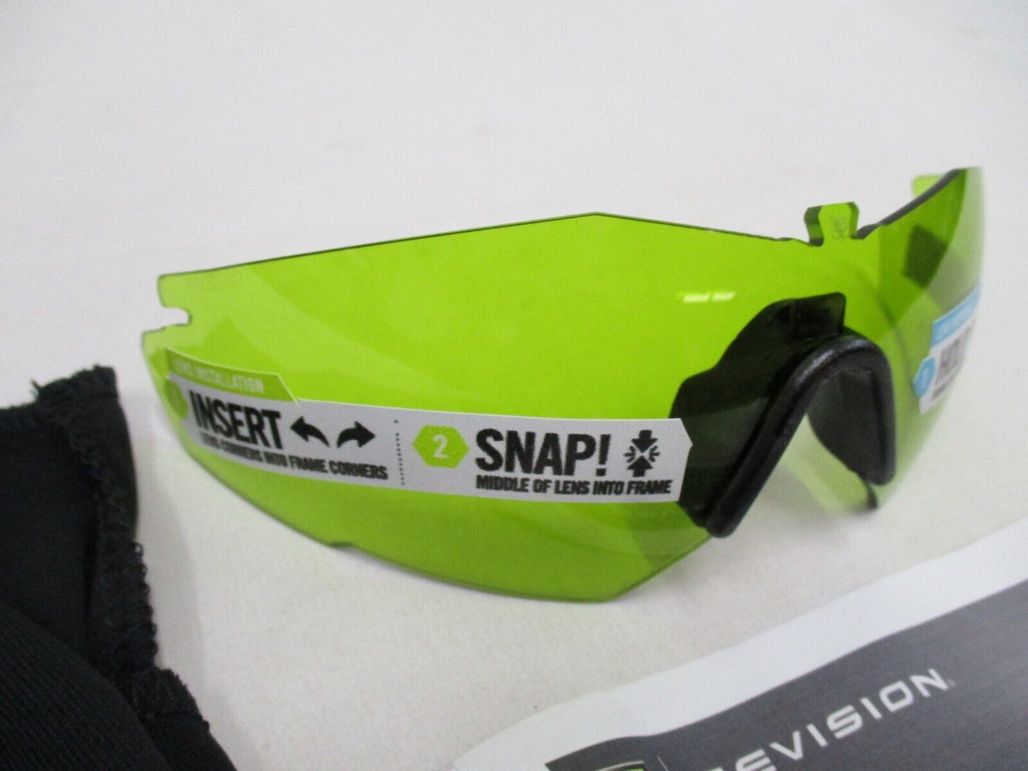 REVISION STINGERHAWK REPLACEMENT LENS BALLISTIC LASER PROTECTIVE E2-5 LARGE
