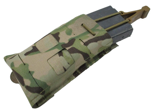 MOLLE Multicam BF Helium Whisper Single Magazine Pouch Mag Now! Pull Tab - Centex Military Gear
