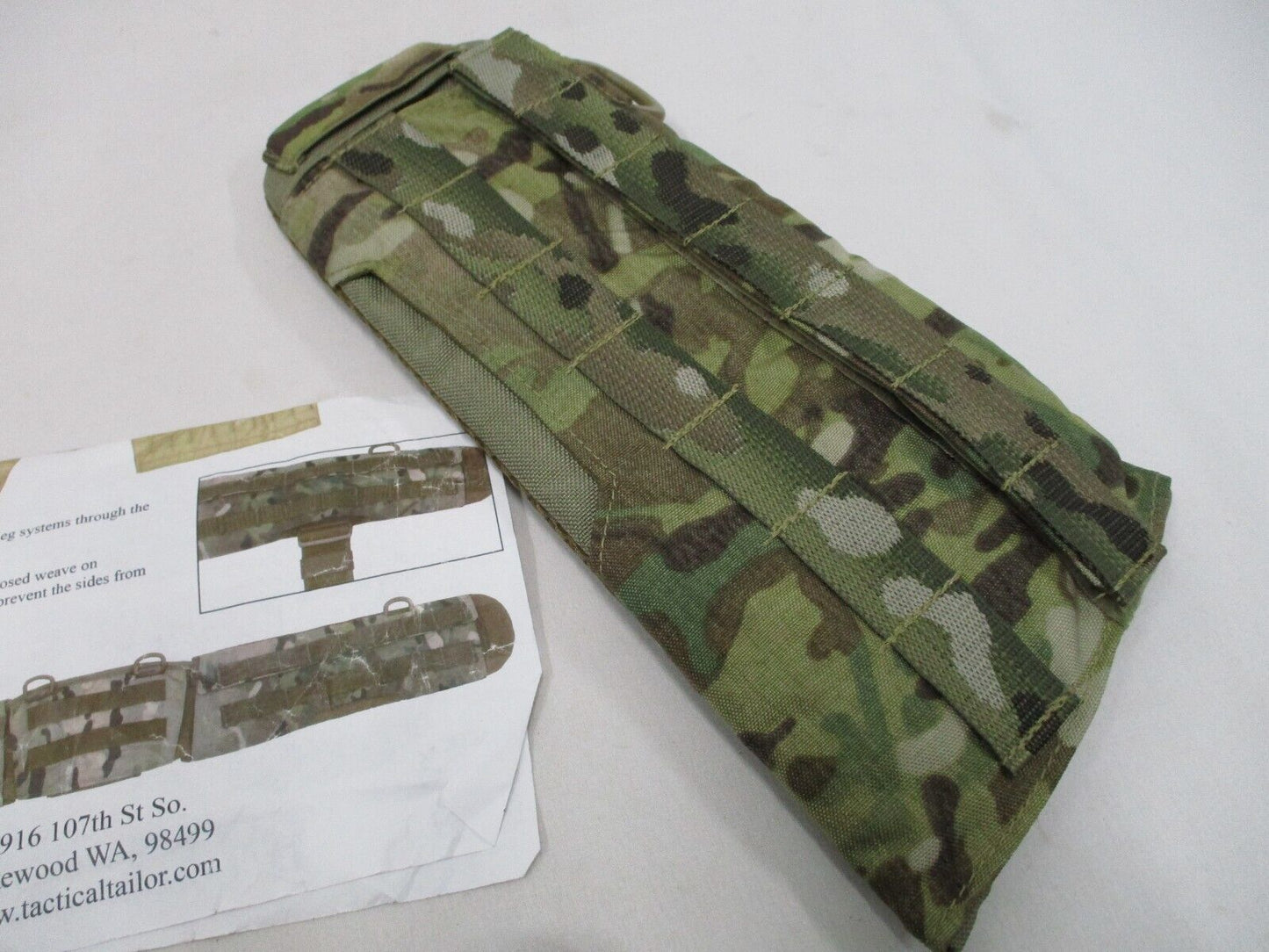 TACTICAL TAILOR MULTICAM OCP BATTLE BELT MOLLE PADDED WAR BELT SMALL/MEDIUM