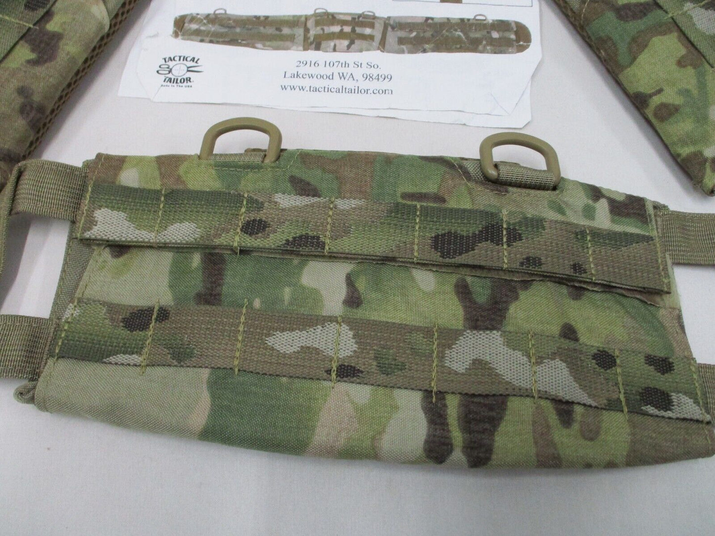 TACTICAL TAILOR MULTICAM OCP BATTLE BELT MOLLE PADDED WAR BELT SMALL/MEDIUM