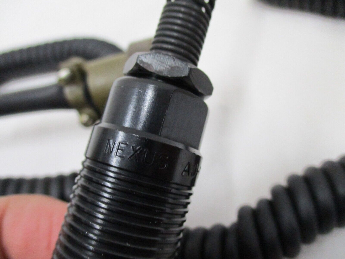 DAVID CLARK HEADSET INTERFACE CABLE 40935G-03 AMPHENOL AJ-107BR MILITARY RADIOS