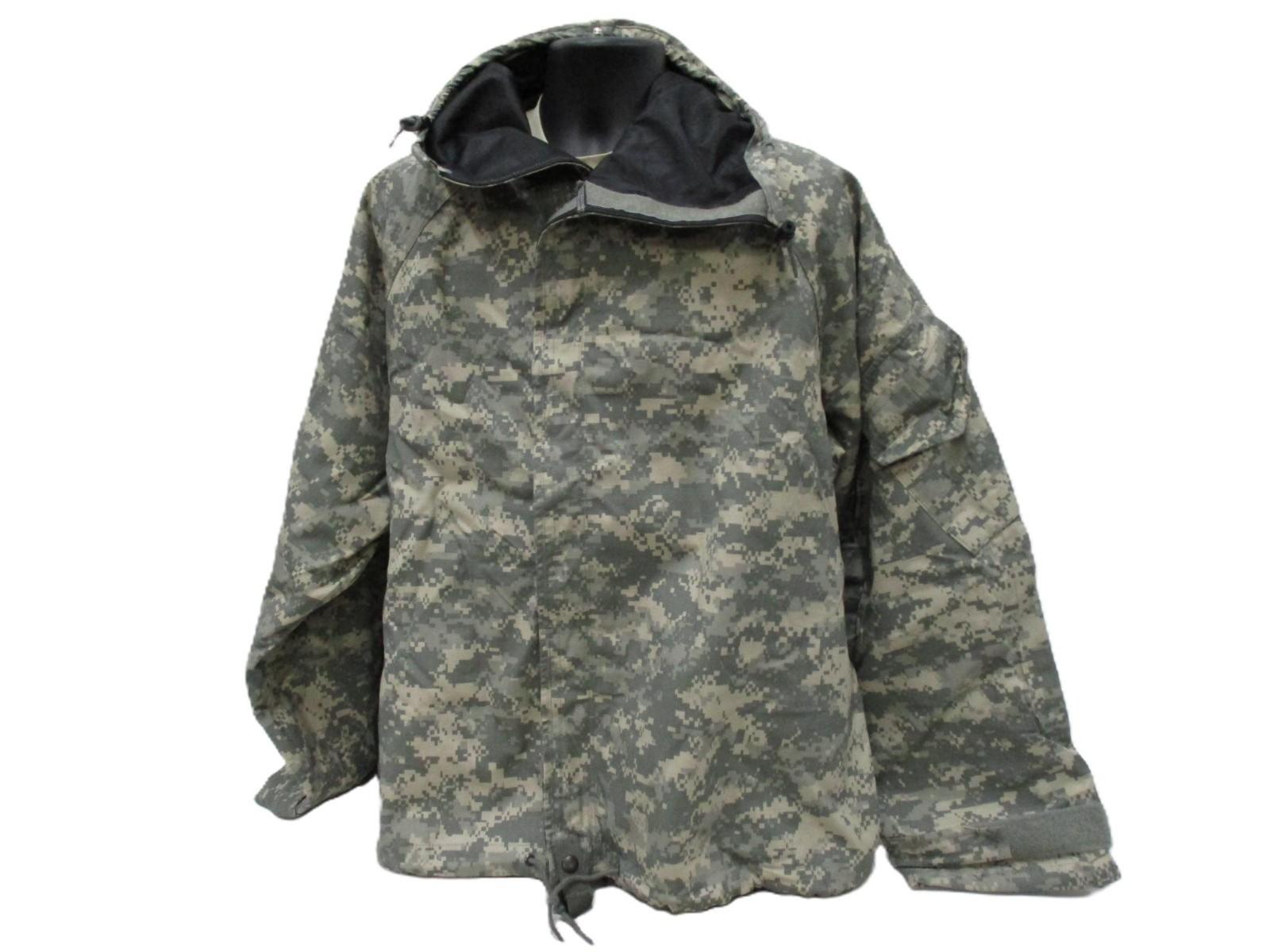 Centex Military Gear NIP ACU digital camo army jacket with MOPP suit design, chemical overgarment coat, military tactical apparel