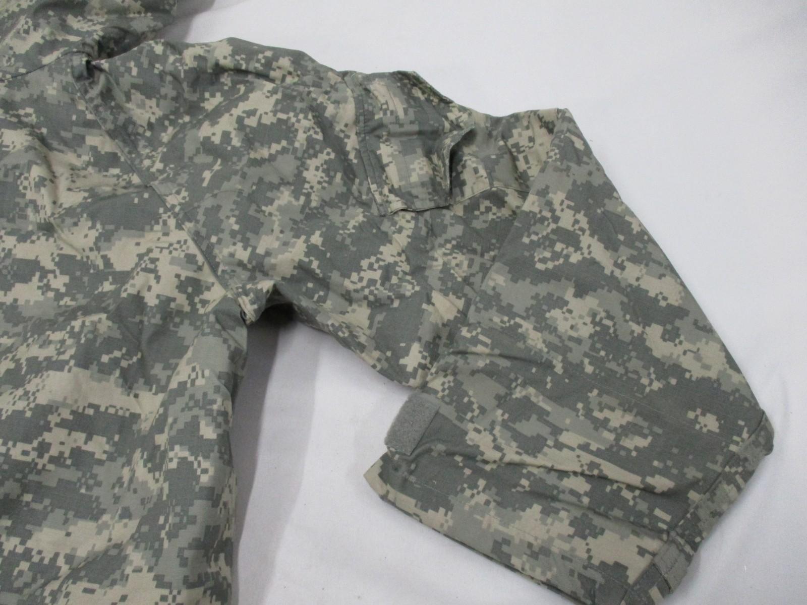 Centex Military Gear NIP ACU Digital Camo Army Jacket, MOPP Suit Overgarment, chemical protective coat with digital camouflage pattern.