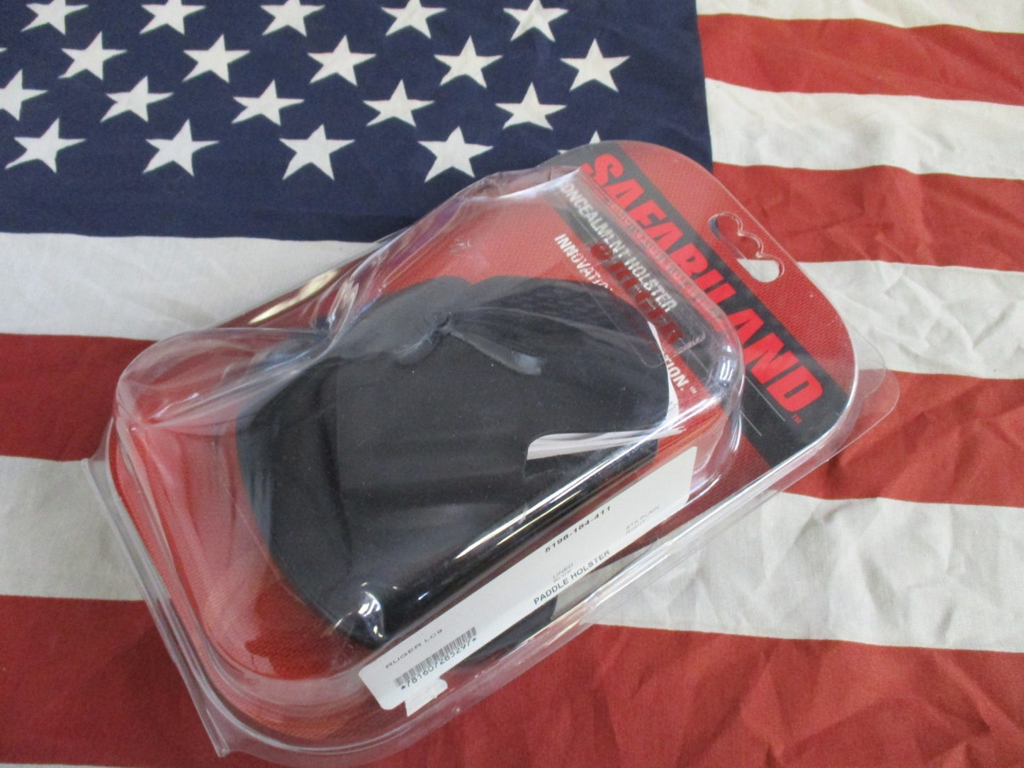 SAFARILAND Concealment Holster RUGER LC9 5198-184-411 Blk Lined Right STX Plain