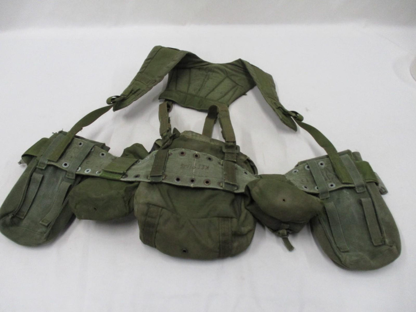 CANADIAN MILITARY SURPLUS LOADOUT KIT CHEST RIG AMMO CANTEEN BUTTPACK POCKETS