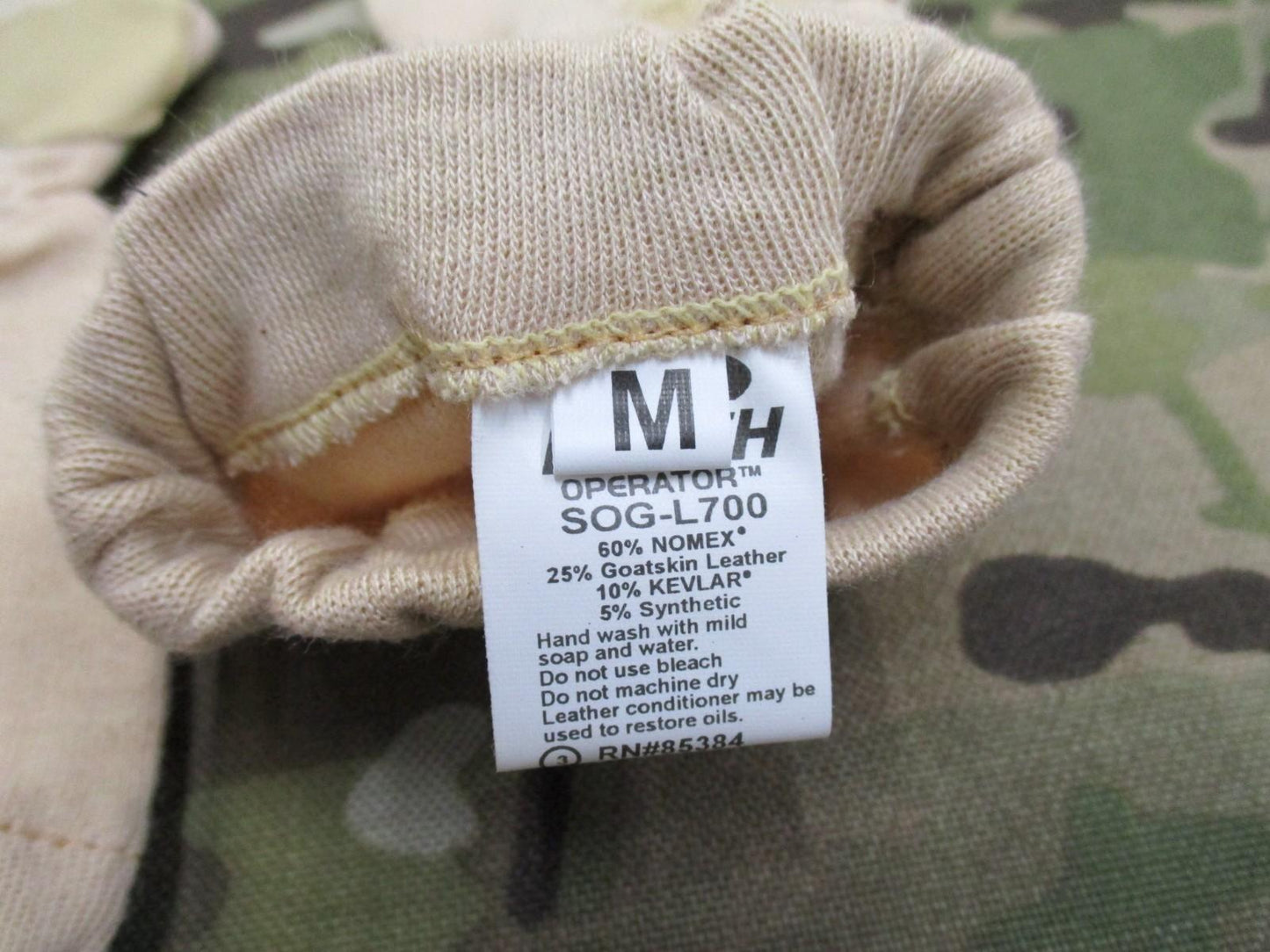 HATCH DESERT TAN OPERATOR GLOVES MILITARY TACTICAL GLOVE SOG 700