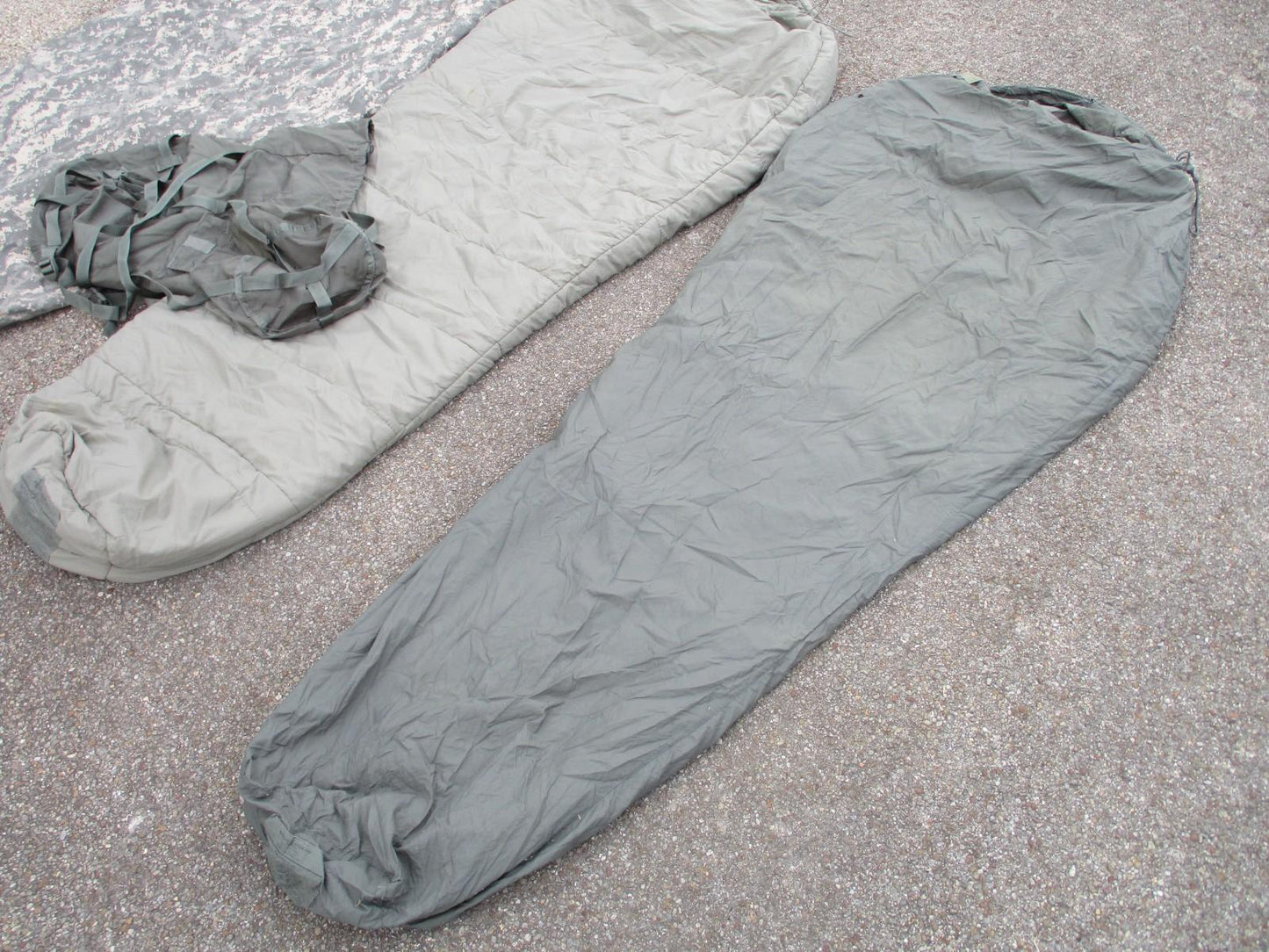USGI Army Military 4-Piece Modular Sleep System MSS ACU Sleeping Bag Set - Centex Military Gear