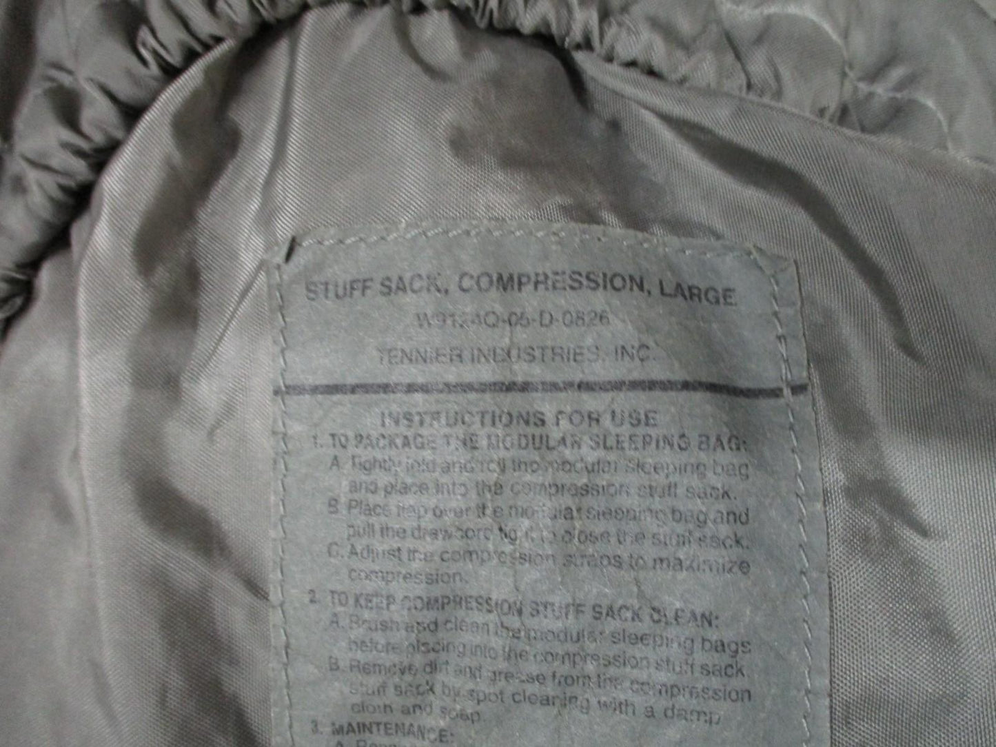 USGI Army Military 4-Piece Modular Sleep System MSS ACU Sleeping Bag Set - Centex Military Gear