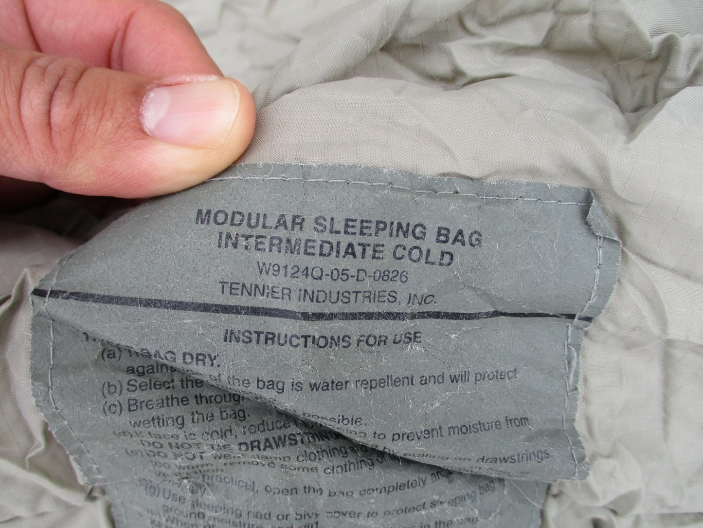 USGI Army Military 4-Piece Modular Sleep System MSS ACU Sleeping Bag Set - Centex Military Gear