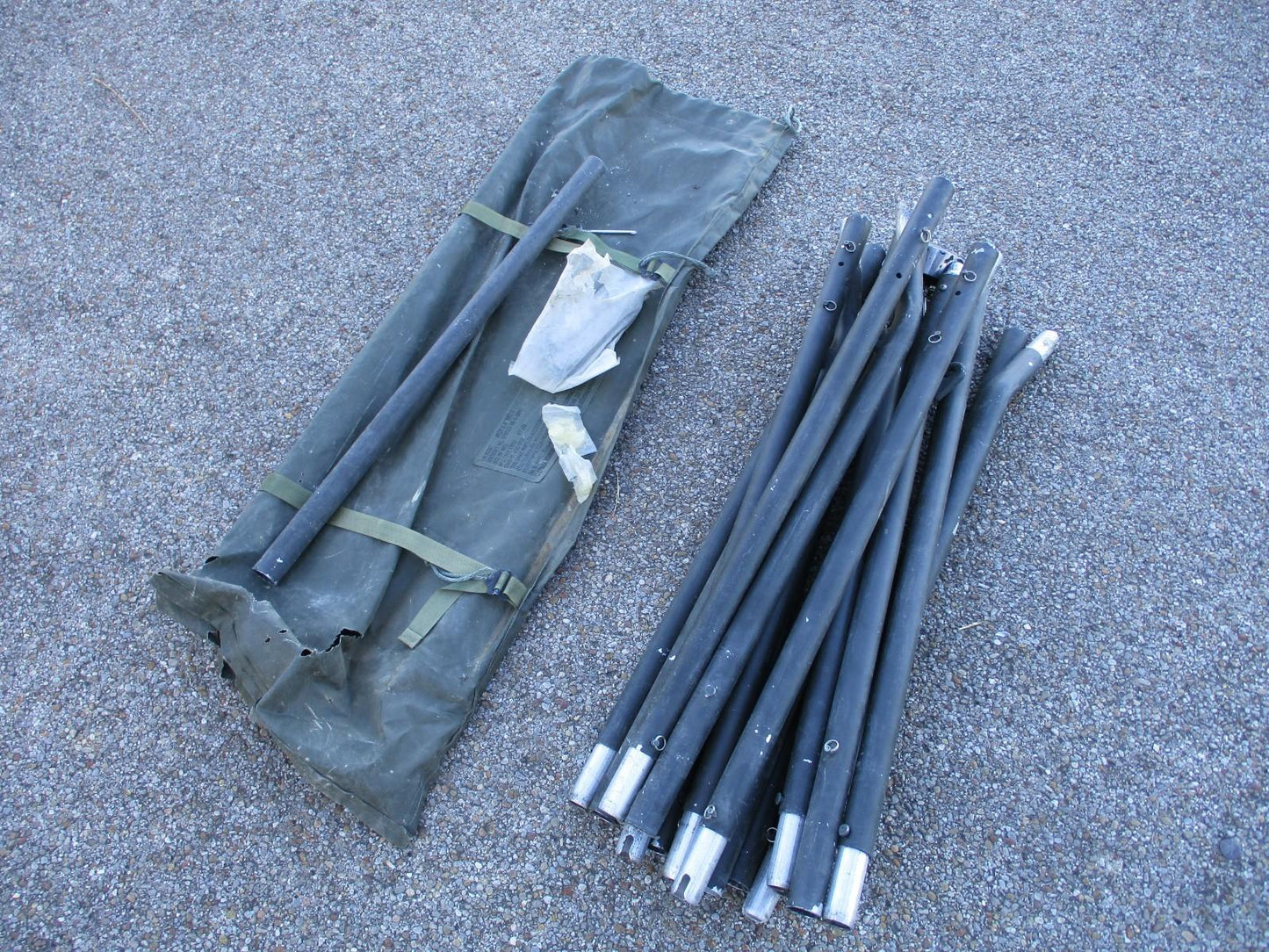 MILITARY SURPLUS SOLDIER CREW TENT GOOD CONDITION CAMPING 10 X10 HUNTING US ARMY