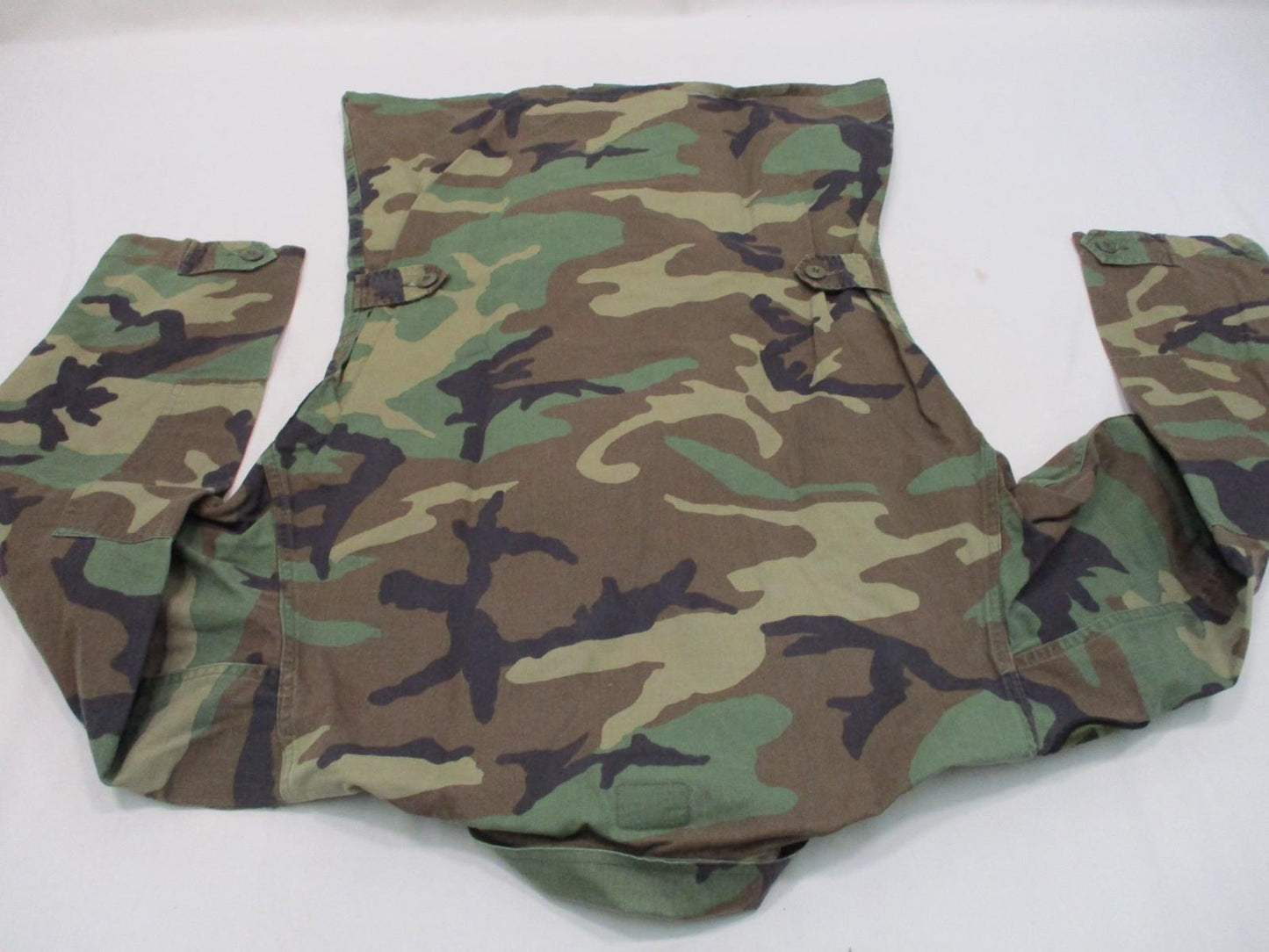 USGI WOODLAND BDU TOP WINTER WEIGHT M81 SHIRT MILITARY ARMY SHIRT CAMOUFLAGE