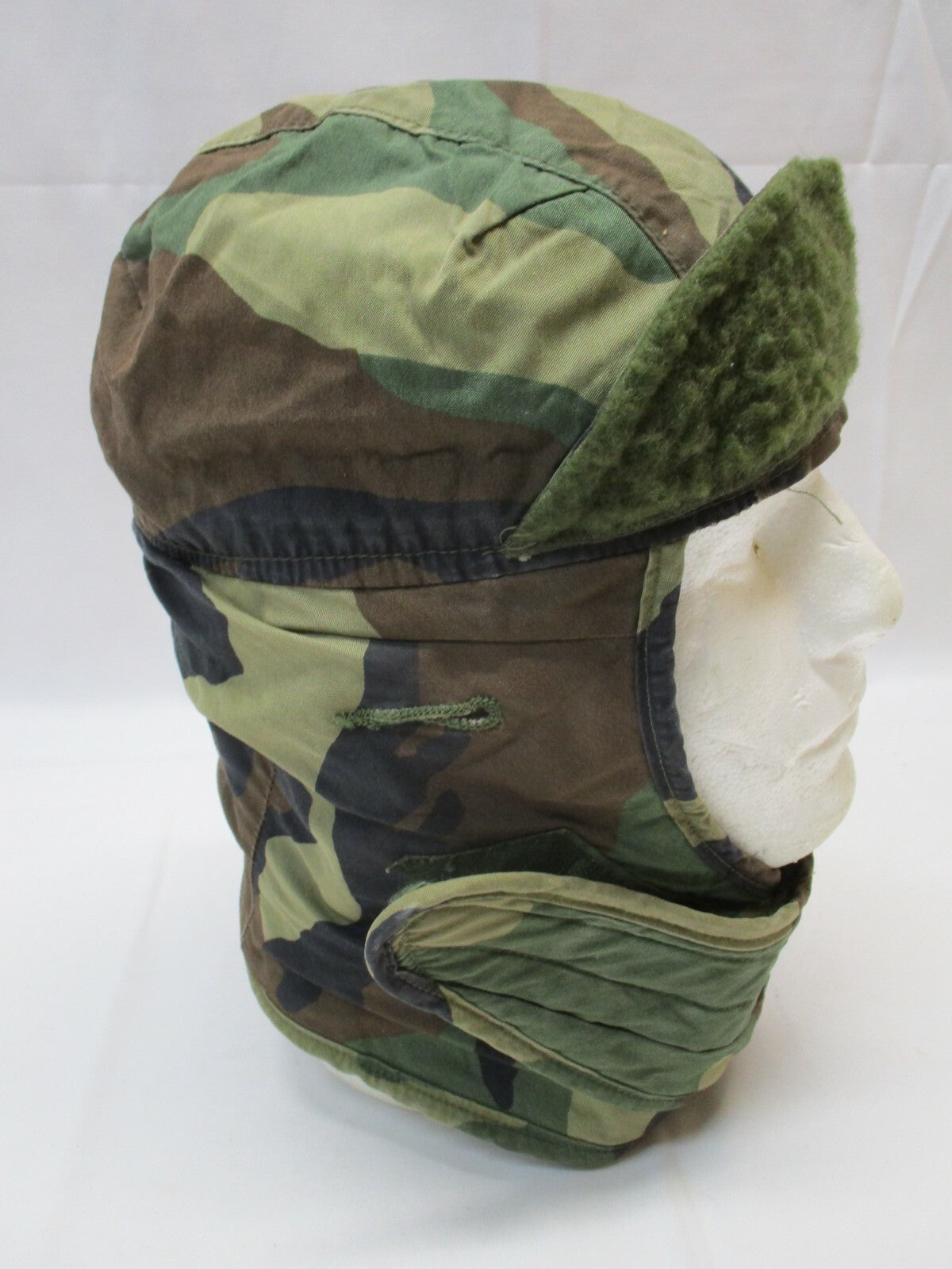 USGI MILITARY WOODLAND HELMET LINER COLD WEATHER PILE CAP INSULATED HAT BDU HOOD - Centex Military Gear