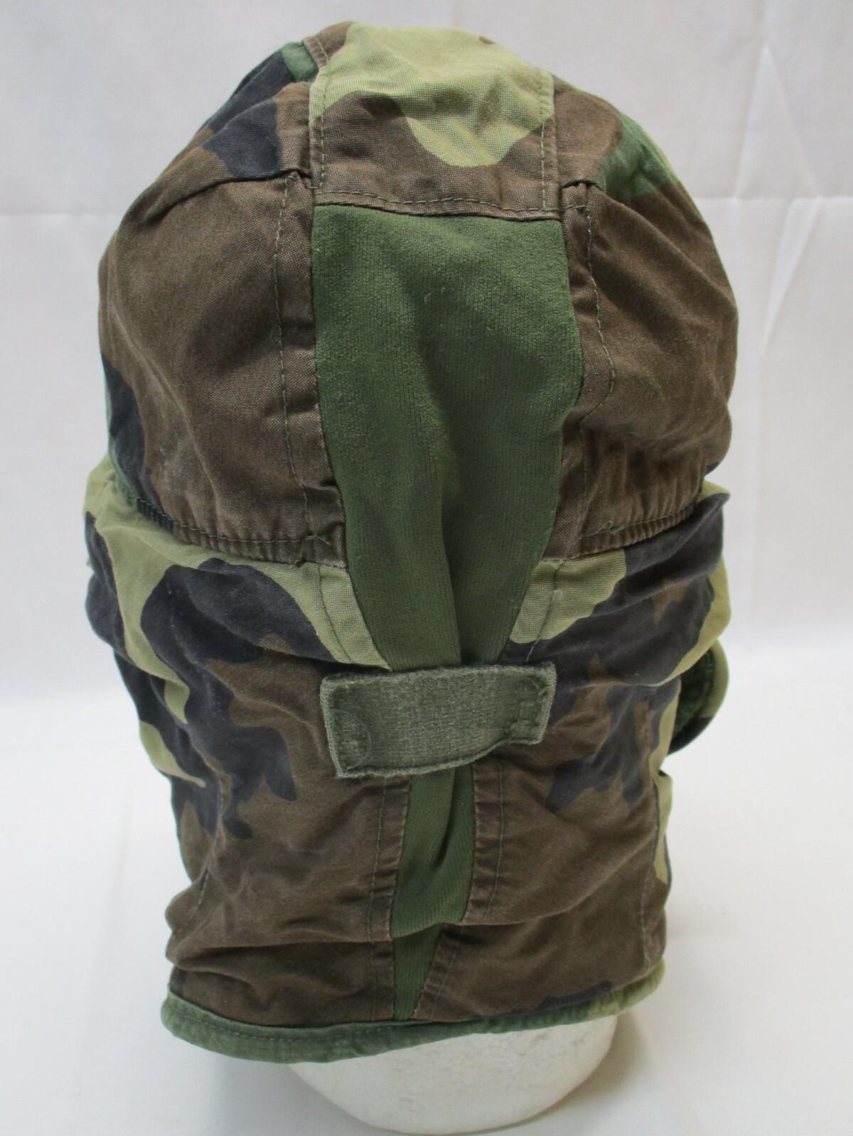 USGI MILITARY WOODLAND HELMET LINER COLD WEATHER PILE CAP INSULATED HAT BDU HOOD - Centex Military Gear