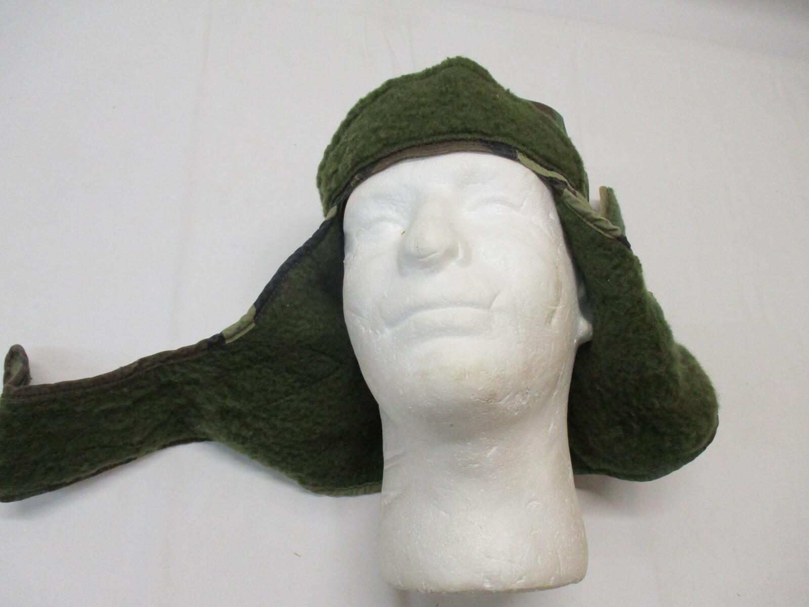 USGI MILITARY WOODLAND HELMET LINER COLD WEATHER PILE CAP INSULATED HAT BDU HOOD - Centex Military Gear