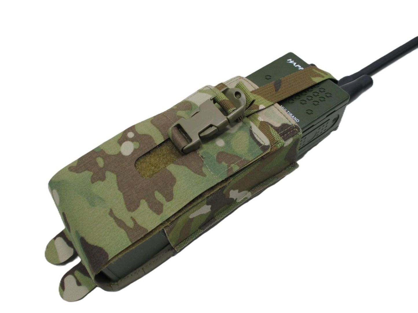 NEW ARMY OCP PRC MILITARY RADIO POUCH HOLDER MOLLE FALCON HARRIS MBITR MULTICAM