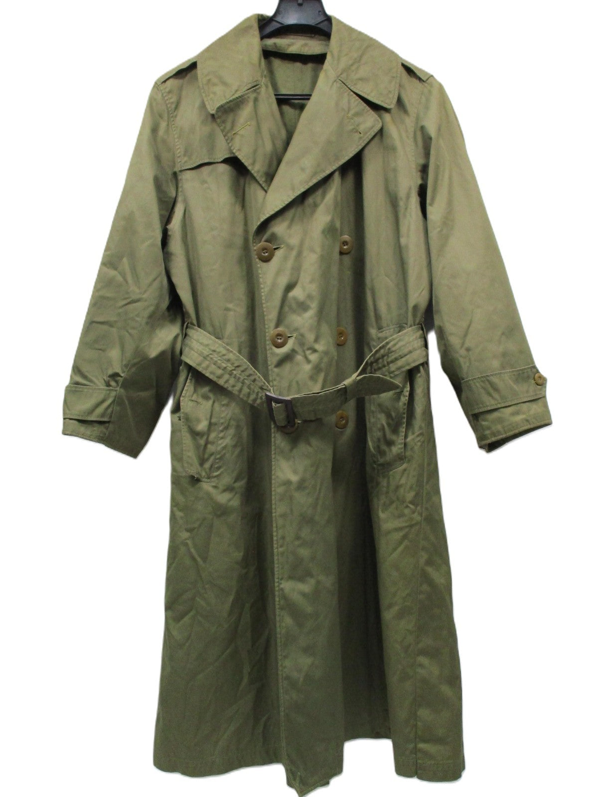 WW2 Regulation Army Officer's O'COAT FIELD Size 39R w. Wool Liner Med-Reg Olive