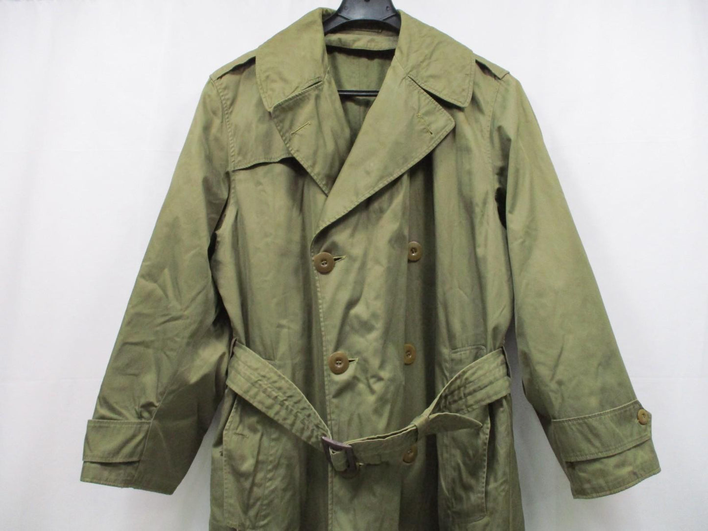 WW2 Regulation Army Officer's O'COAT FIELD Size 39R w. Wool Liner Med-Reg Olive