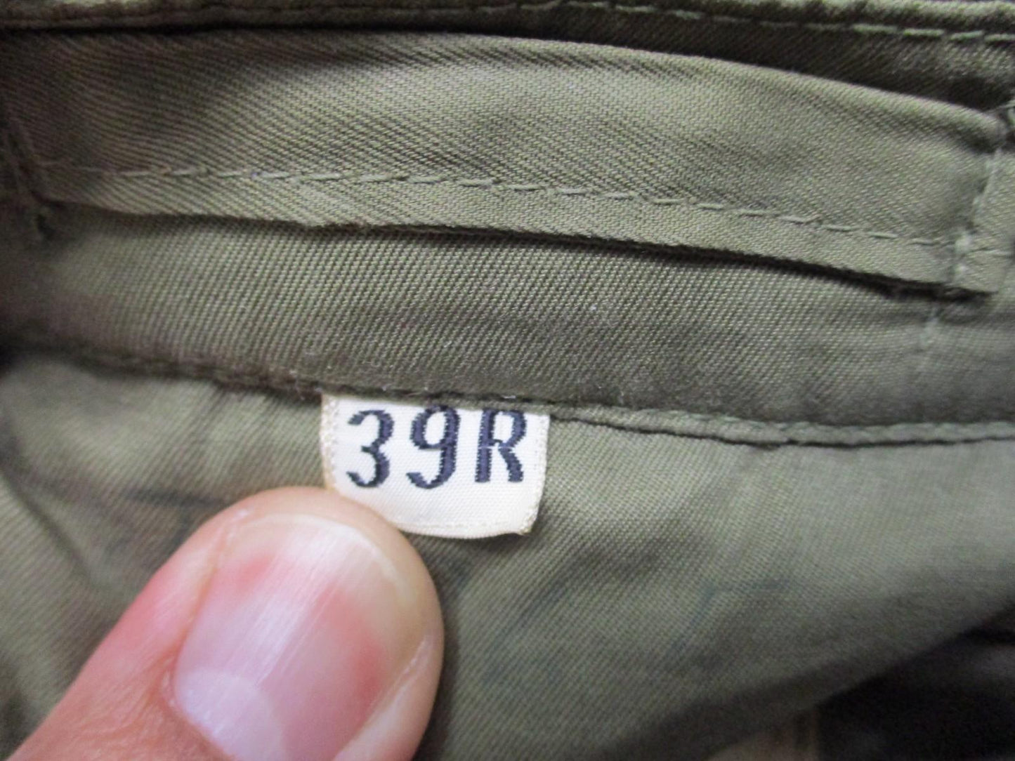 WW2 Regulation Army Officer's O'COAT FIELD Size 39R w. Wool Liner Med-Reg Olive