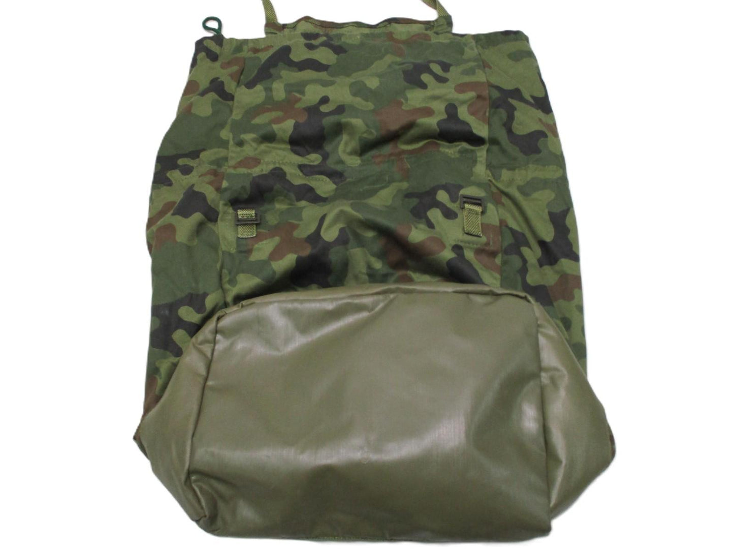 Polish military issue Rucksack Backpack M93 in Pantera camouflage with adjustable straps and multiple compartments, by Centex Military Gear.