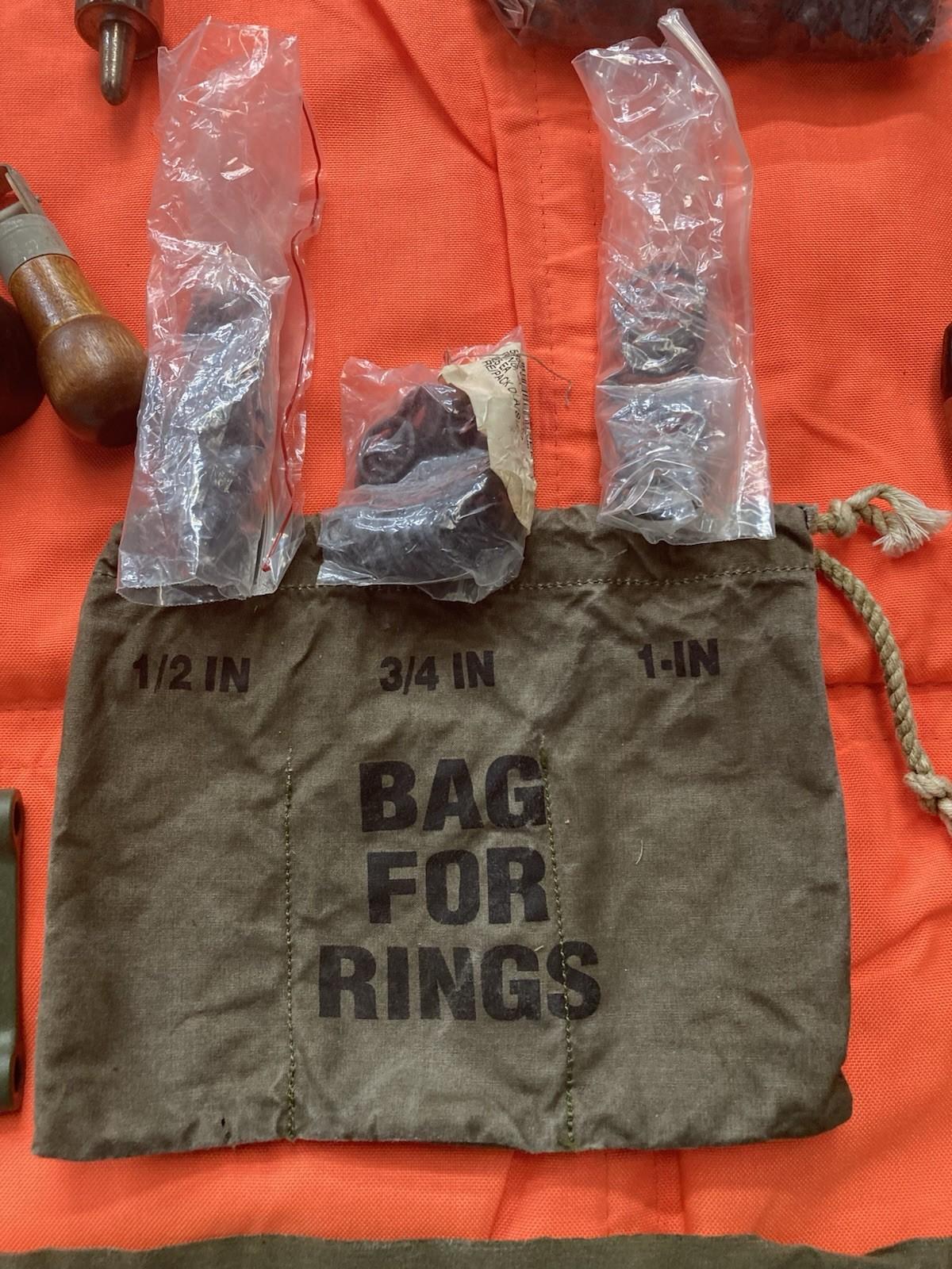 USGI TENTAGE REPAIR KIT TENT MIL SPEC GROMMETS #4 #5 Grommets  Vintage Hardware
