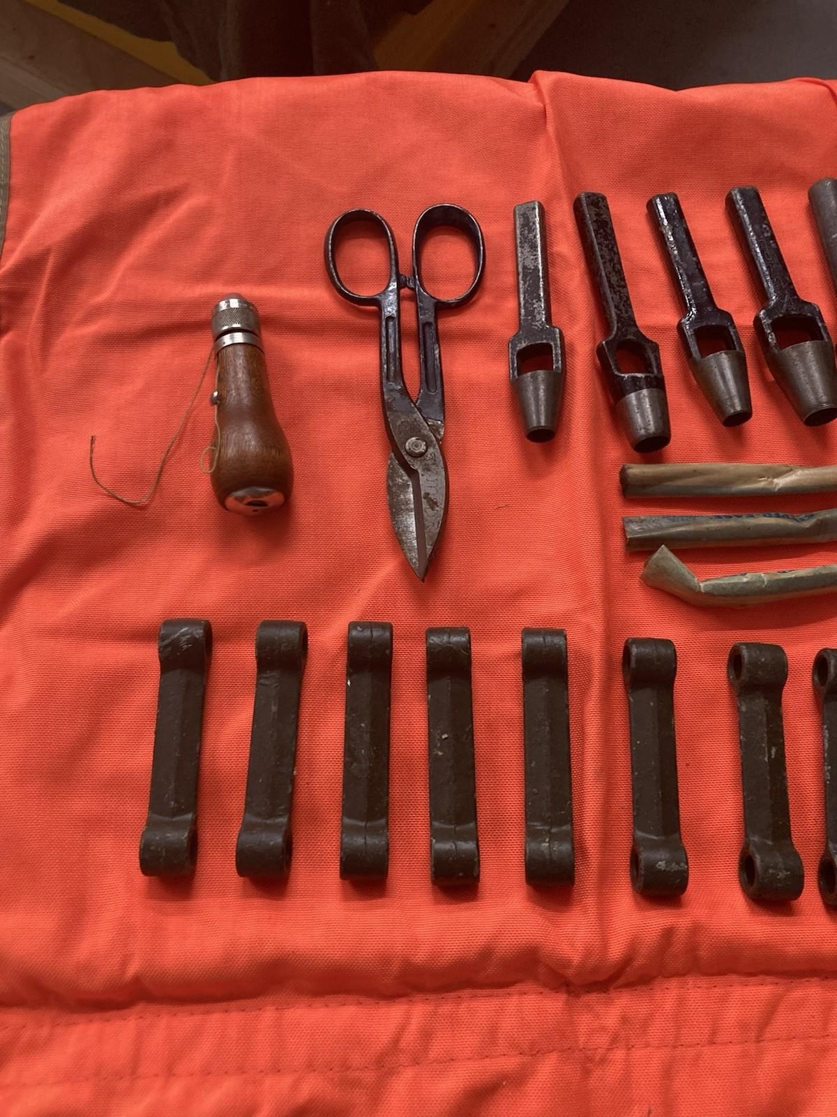 USGI Tent Repair Kit Mil Spec Sewing Supplies #4 #5 Grommets Canvas