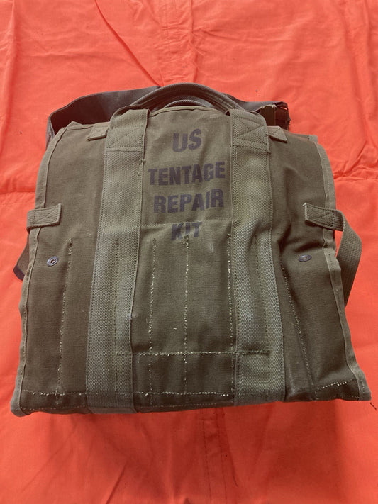 TENTAGE Repair Kit USGI MIL SPEC SEWING SUPPLIES Army Tent OD Green Canvas