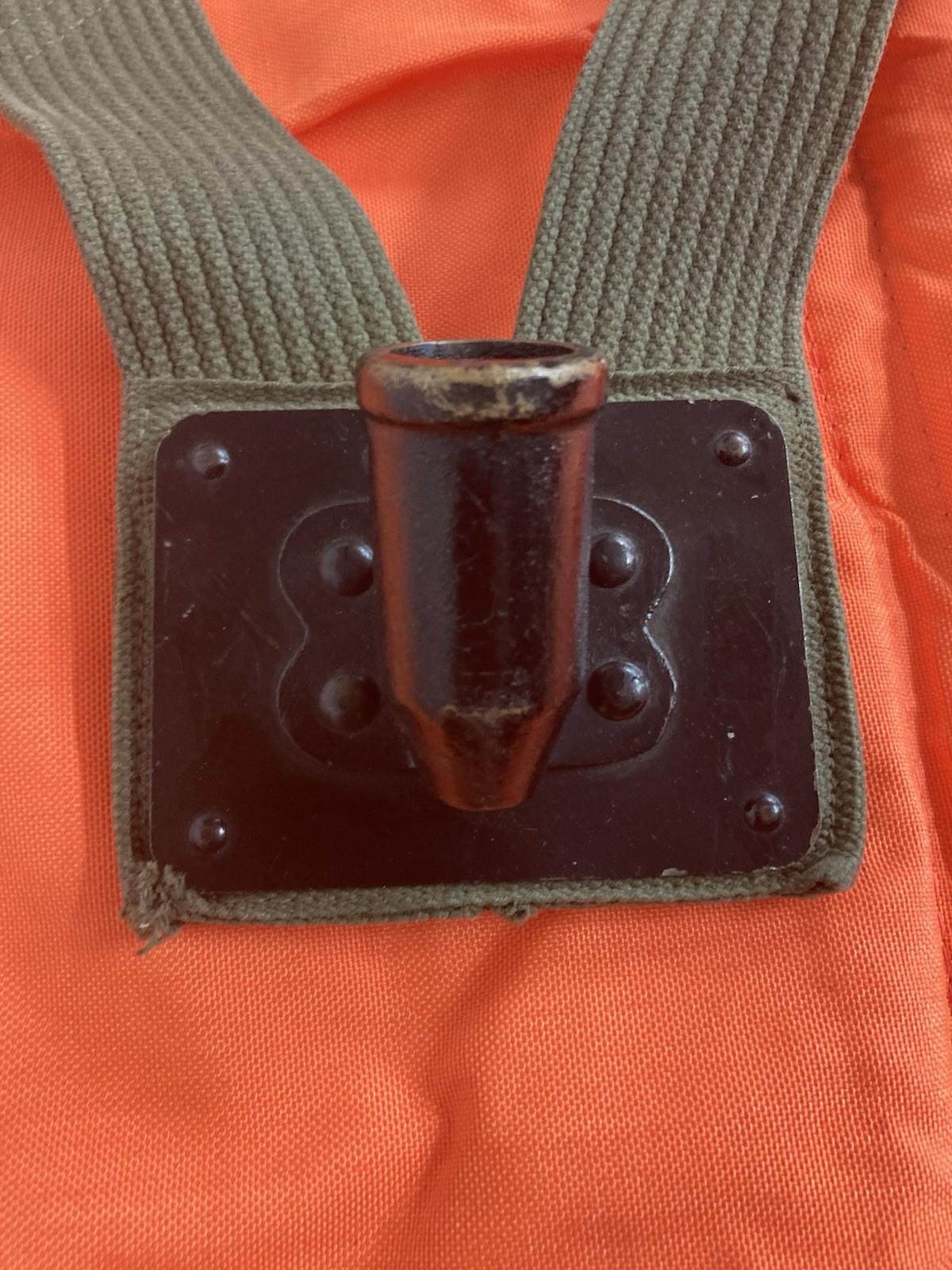 USGI FLAGSTAFF WEBBING HARNESS OD Green Colorguard Military Parade Drill Guidon