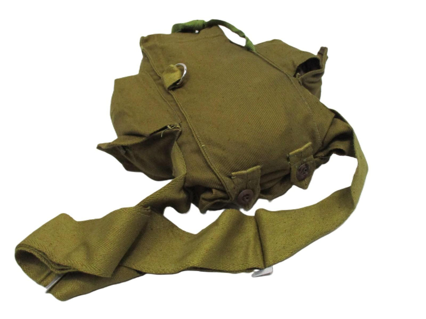 (3) PACK RUSSIAN GAS MASK CARRY BAG HAVERSACK SHOULDER STRAP SMALL SACK 10x4x3
