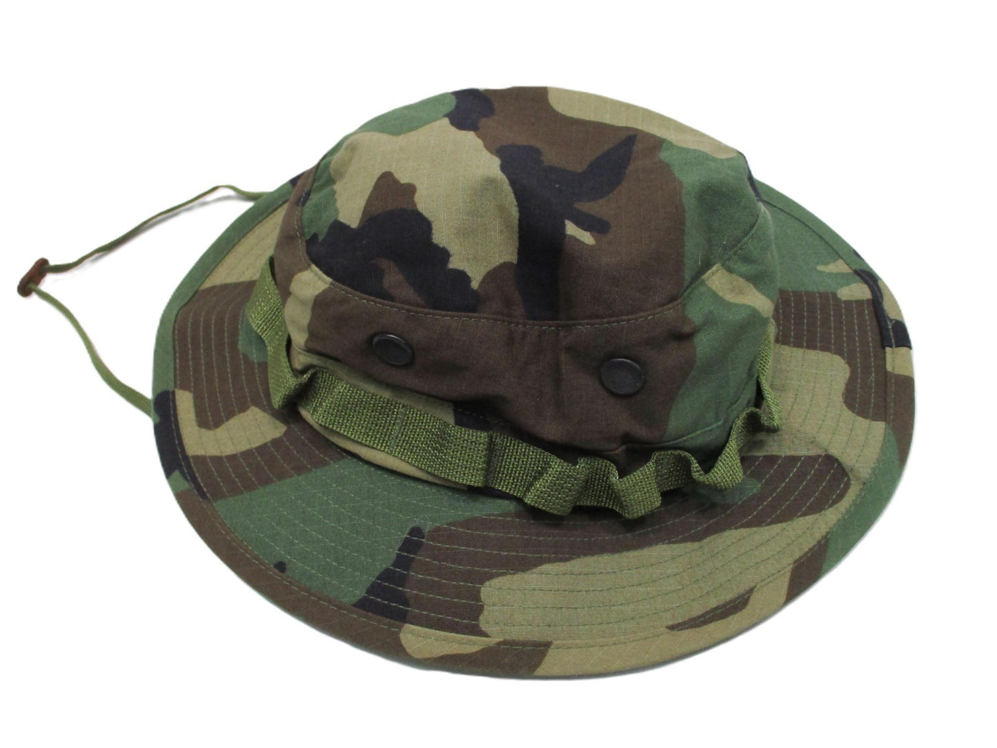 USGI WOODLAND BDY M81 CAMOUFLAGE BOONIE CAP FLOPPY CAP SIZE:7 SUN HOT WEATHER