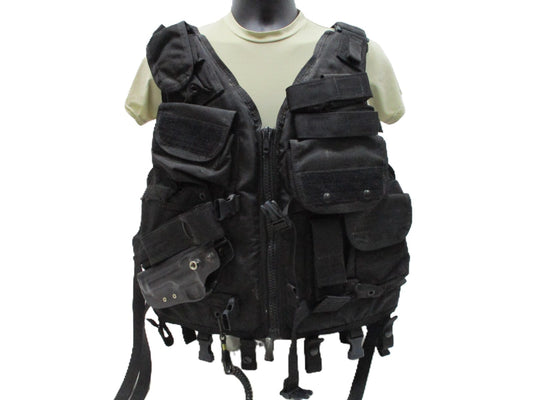 LBT Tactical Flotation Vest – Model 1620G-R – Left-Handed- Black- Maritime