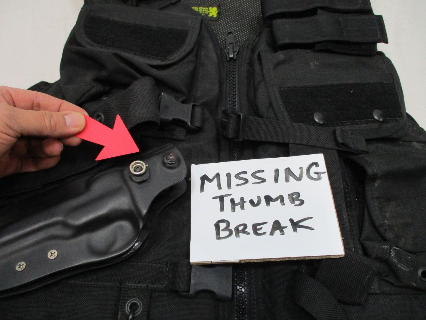 LBT Tactical Flotation Vest – Model 1620G-R – Left-Handed- Black- Maritime