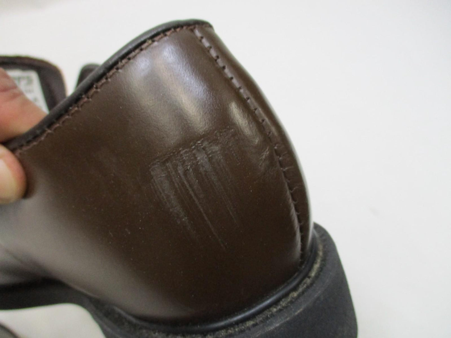 CAPPS Military Dress Shoes – Size 8 EW, US Army AGSU Approved, Brown, Used