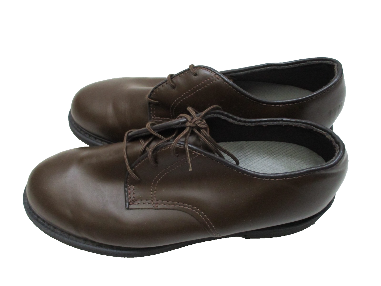 CAPPS Military Dress Shoes – Size 8 EW, US Army AGSU Approved, Brown, Used