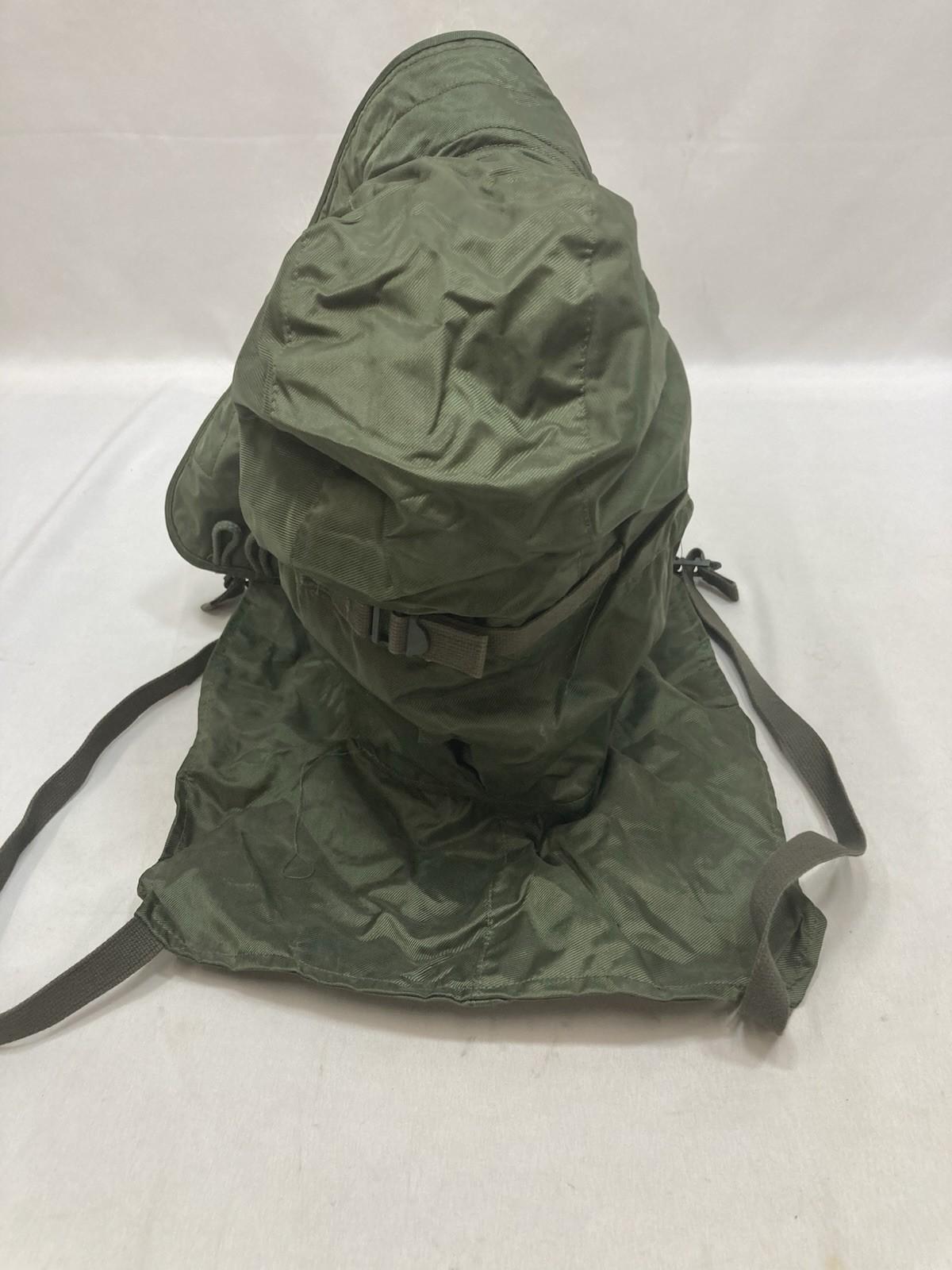US Military Extreme Cold Weather Hood w/ Fur Ruff Alpha Industries Impermeable