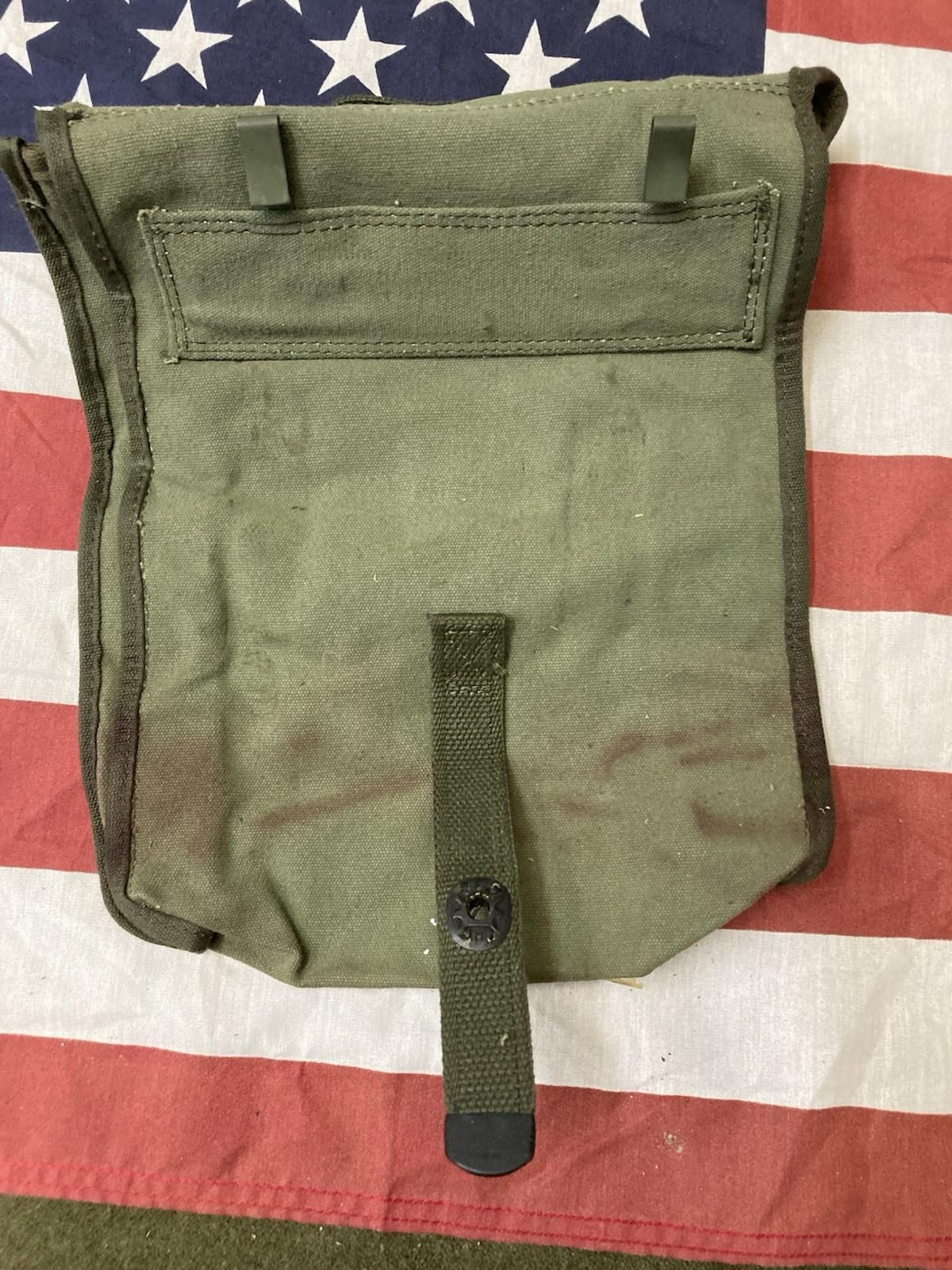 USGI Canvas Utility Pouch Book Case FM TM Pouch M1956 M1967 Alice Gear Mil Spec