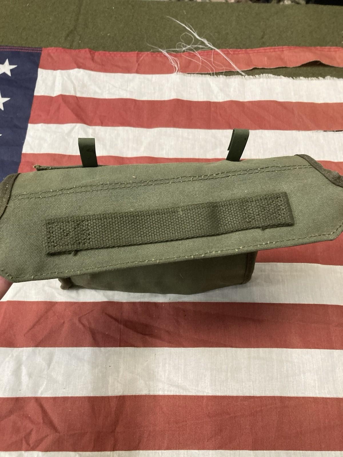 USGI Canvas Utility Pouch Book Case FM TM Pouch M1956 M1967 Alice Gear Mil Spec