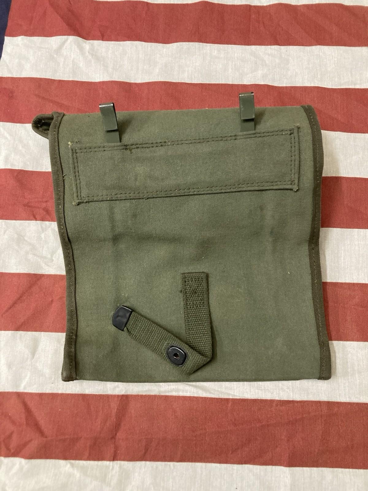USGI Canvas Utility Pouch Book Case FM TM Pouch M1956 M1967 Alice Gear Mil Spec
