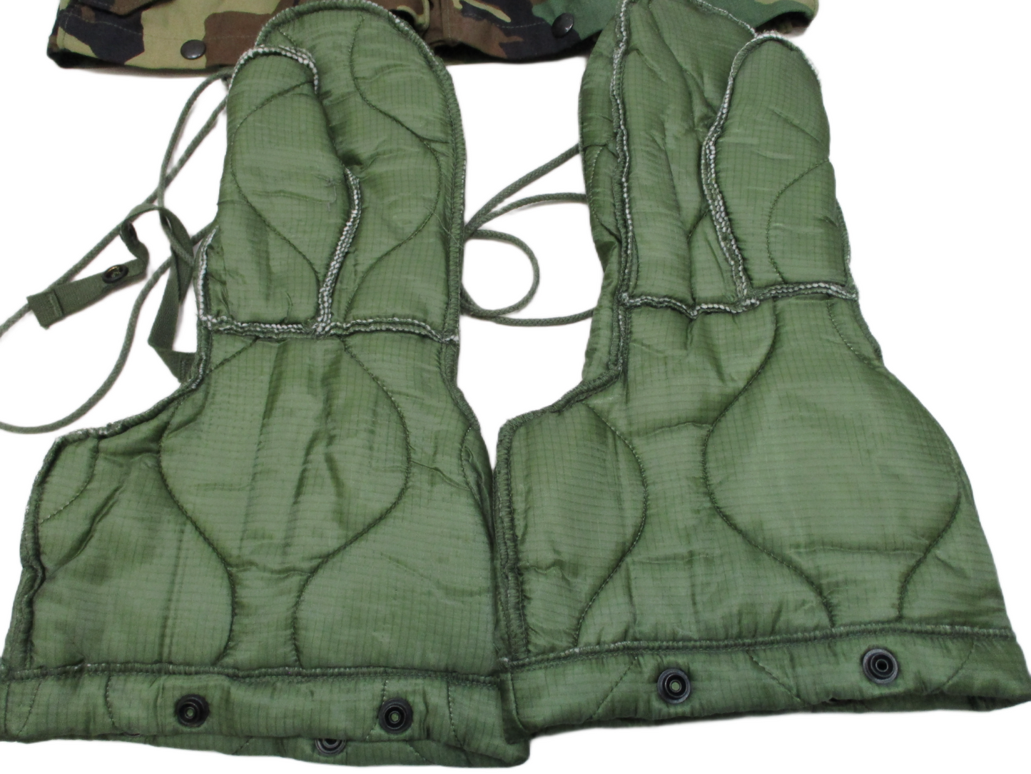 US Military Extreme Cold Weather Mitten Set ECW M81 Woodland Camo Small