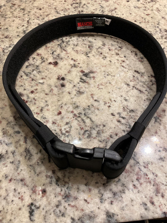 Bianchi International Duty Belt - Size M - Black - Used - Centex Military Gear